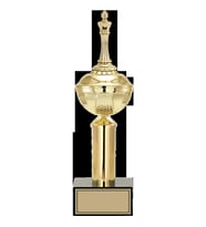 ODAK KUPA - Figürlü Kupalar - Satranç Figürlü Kupalar FG-047 C - 35 cm