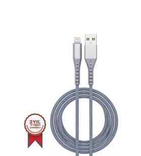 Torima 2.4A Iphone Lightning USB Hızlı Halat Şarj Kablosu-TR210