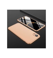 Apple iPhone XR Uyumlu Kılıf Zore Ays Kapak (Gold)
