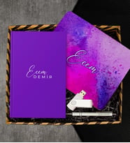 eJOYA Kişiye Özel Defter & Kalem & Mousepad & Usb Bellek Hediye Kutusu 112960