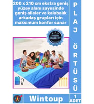 #PlajBattaniyesi Katlanabilir Kamp Matı Piknik Örtüsü Kum Su Geçirmez Plaj Battaniyesi 200 X 210 Cm