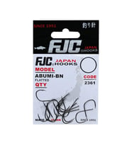 FJC 2361 Abumi Black Nickel İğne No:6 (15 Adet)