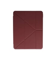 Durukar® Samsung Galaxy X200 Tab A8 10.5 Kılıf Kalemlikli Mars Tablet Kılıfı - Mürdüm