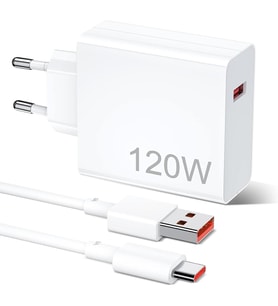 Mt24 Xiaomi Mi İle Uyumlu 120w Turbo Hızlı Şarj Aleti Kablo Dahil