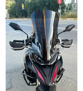 MOTOCAM RKS SRT 900 SX Ön Cam 2023-2026 Model 61cm Siyah Renkli 4mm