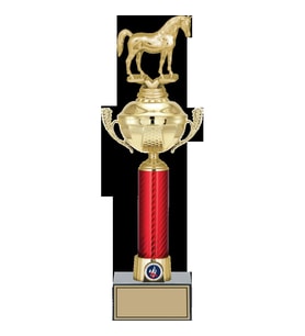 ODAK KUPA - Figürlü Kupalar - At Figürlü Kupalar FG-054 A - 43 cm