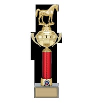 ODAK KUPA - Figürlü Kupalar - At Figürlü Kupalar FG-054 A - 43 cm