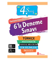 4. Sınıf 6'lı Poşet Deneme Sınavı