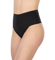SİYAH MI 2806 Lazer Kesim Yüksek Bel İz Yapmaz String