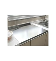 Paslanmaz Metal Tezgah Koruyucu Çok Amaçlı Kesme Tahtası