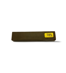 Sert Tamir Mumları 0185 Ceviz Kahve Tabak 8cm Sert Mum