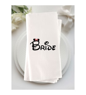 Bride baskılı peçete 20 Adet