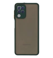 Galaxy A22 Kılıf Montreal Silikon Kapak - Yeşil