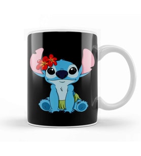 Disney Hawaiian Stitch Kupa Bardak Porselen