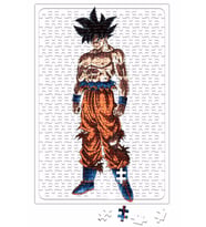 Goku İnstinto Superior Puzzle 240 Parça Yapboz