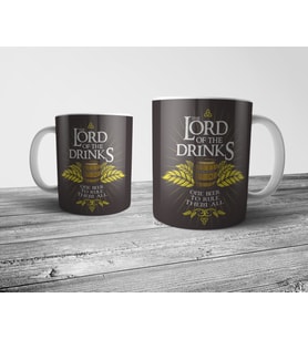 Pixxa Lord of the Drinks Rings LOTR Kupa Bardak  