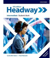 Headway intermediate Student's Book + Workbook + CD 5th Ed.