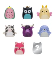 Squish-a-longs 8 Figür + Yüzük Set Seri 2 AL0084