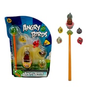 Angry Birds Mini Karakterler ve Kalem Süsleri Angry Birds Oyuncakları