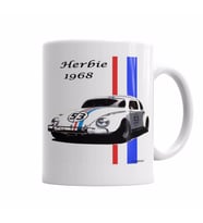 Herbie 1968 Araba Kupa Bardak Porselen