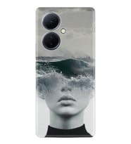 Vivo V29 Lite Kılıf Resimli Desenli Baskılı Silikon Mistic Woman 1361