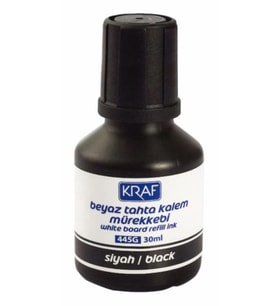 Kraf Beyaz Tahta Kalemi Mürekkebi Siyah 30ml