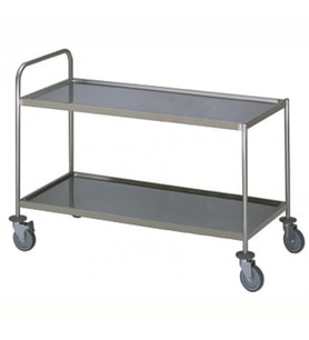 Electrolux Professional 2 Katlı Servis Arabası, İtme Kollu, 900 Mm, Yükseklik=800 STR902HV
