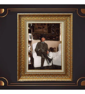 ÖZEL SERİ ALTIN VARAKLI ATATÜRK TABLO S1014