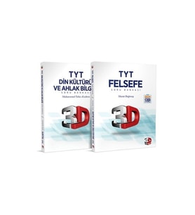 3D TYT Felsefe-Din Kültür Soru Bankası