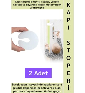 Dayanıklı Esnek Ev Çocuk Odası Çekmece Dolap Çarpma Darbe Gürültü Önleyici Köpük Kapı Stoperi 2 Adet