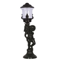 AVONNI BSU-68077-BSY-OP Siyah Boyalı Dış Mekan Aydınlatma E27 Aluminyum Akrilik Cam 20cm