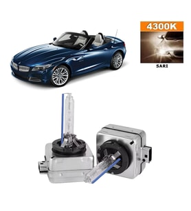 BMW Z4 Serisi E89 Xenon D1S / D1R 4300K Sarı HID Xenon Ampul 2 Adet