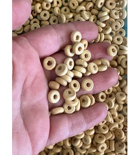 1 CM 20 GR BAMBU DELİKLİ TAKI BONCUĞU