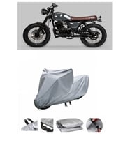 Mutt Hilts 250  Gri Motosiklet Brandası ARKA ÇANTA UYUMLU DEĞİLDİR