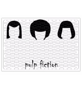 Pulp Fiction Jules Mia Vicent Puzzle 240 Parça Yapboz