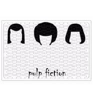 Pulp Fiction Jules Mia Vicent Puzzle 240 Parça Yapboz