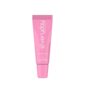 Everyday Beauty Çilek 3 Etkili Dudak Bakım Lip Balmı 10ml Nemlendirici, Besleyici, Parlak Görünüm