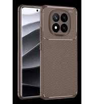 Redmi Note 14 Pro 4G Kılıf Auto Focus Karbon Kapak - Gri