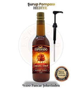 KARAMEL AROMALI KAHVE ŞURUBU 750 ML