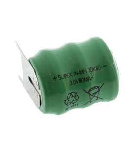 Supex 3.6 Volt 80 mAh Hafıza Bios Pili 3DK80 Bilgisayar Anakart Pc Pili