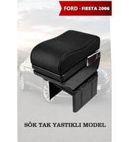 fiesta 2006 kol dayama Siyah geniş model Yastıklı Lüks Deri
