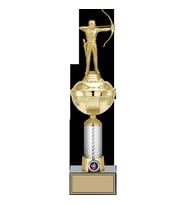 ODAK KUPA - Figürlü Kupalar - Okçu Figürlü Kupalar FG-057 C - 41 cm