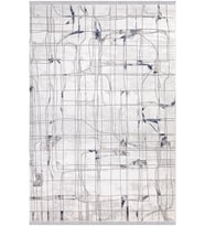 ipek halı vales 7820   gri mavı  160*230