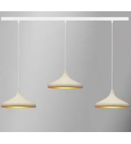 MYLİGHTS  120 CM KASA MASA ÜSTÜ SIRALI AVİZE SAKIT BEYAZ AVİZE 35CM BAŞLIKLAR  (Siyah)