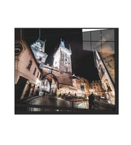 Köprü Cam Tablo, Ev ve Ofis Duvar Dekoru, Hediyelik Büyük Temperli 4 mm Cam Tablo