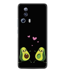 Xiaomi Mi 13 Lite Kılıf Silikon Desen Özel Seri Aşık Avokadolar 1642