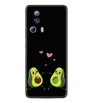 Xiaomi Mi 13 Lite Kılıf Silikon Desen Özel Seri Aşık Avokadolar 1642