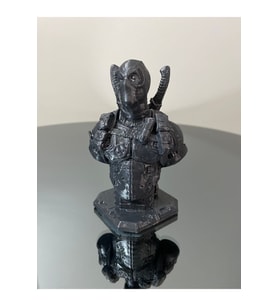 Deadpool Biblo, Büst, El Yapımı Figür(12cm)