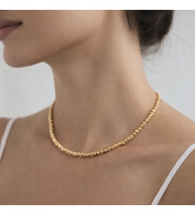 Gold Rose Dorika Zincir Kolye