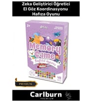 Eğitici Zeka Geliştirici Öğretici El Göz Koordinasyonu Aile Boyu Eğitim 48 Parça Hafıza Oyunu